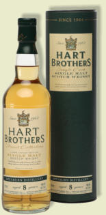 Hart Brothers Single Malt 46% Speyburn 2011 8 jaar.